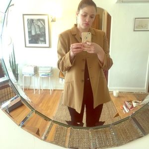 Gorgeous Camel Blazer byLinda Allard Ellen Tracey